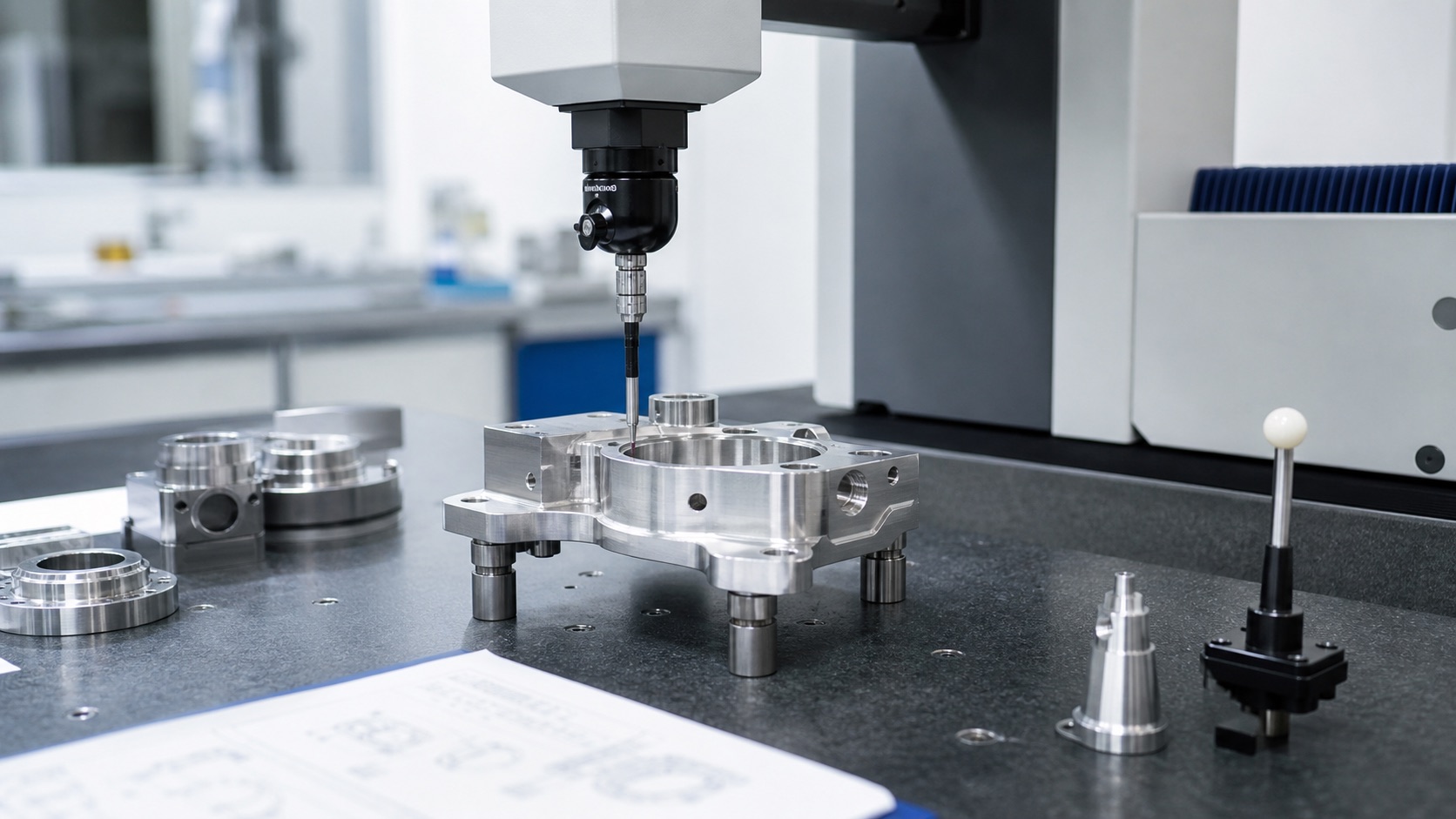 Informe CMM para tolerancias de mecanizado CNC de precisión