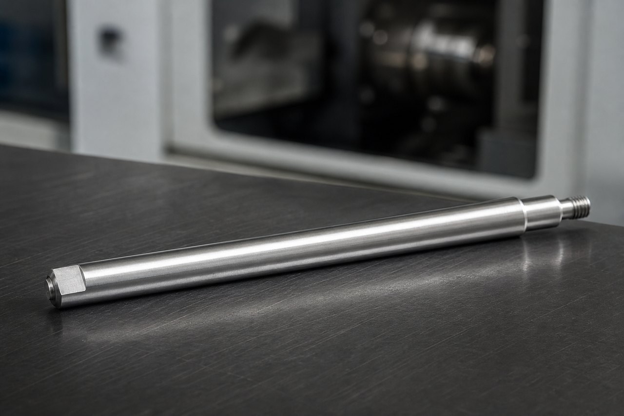 Revision tecnica de mecanizado CNC: Push-Rod Part Machining Case: Drawing Review, Workholding Planning, and Delivery