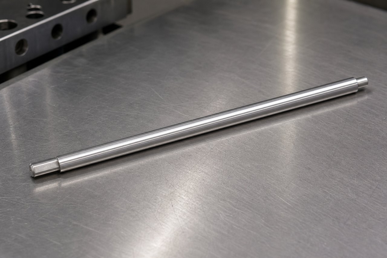 Revision tecnica de mecanizado CNC: Push-Rod Part Machining Case: Drawing Review, Workholding Planning, and Delivery