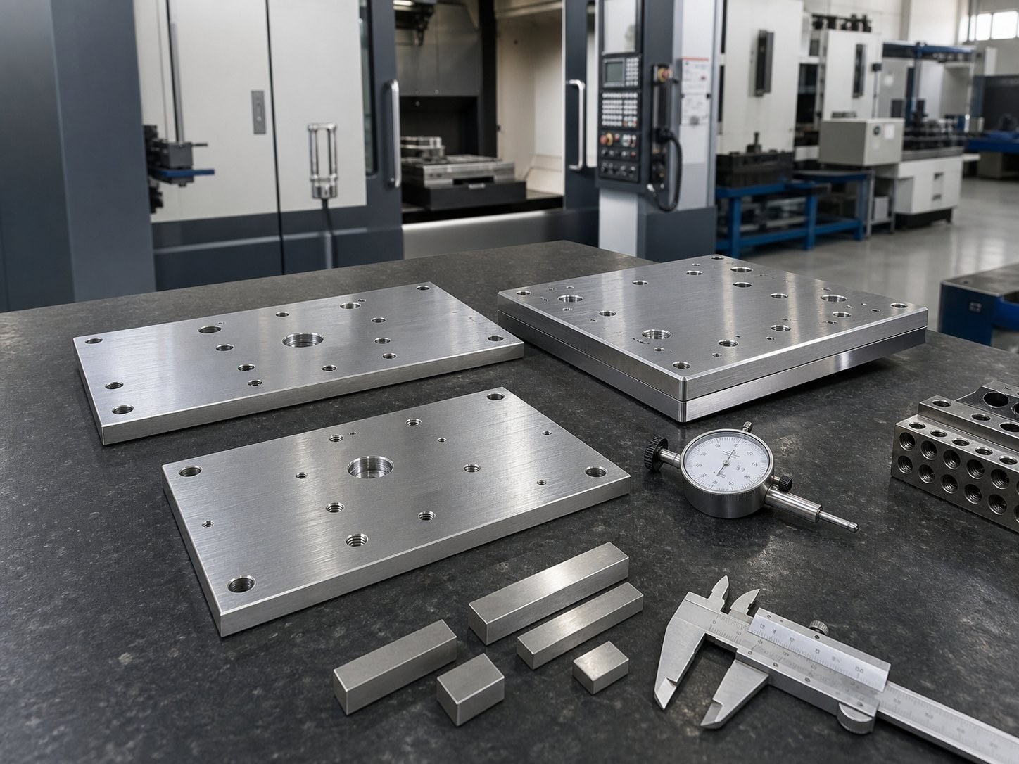 Revision tecnica de mecanizado CNC: How CNC Precision Machining Controls Mounting Plate Flatness and Parallelism