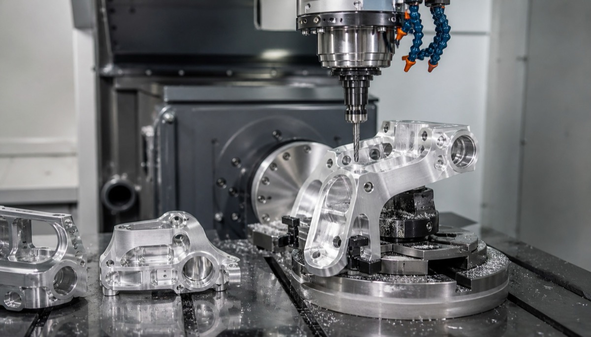 Mecanizado CNC de piezas de aluminio para elegir tratamiento superficial en robots humanoides
