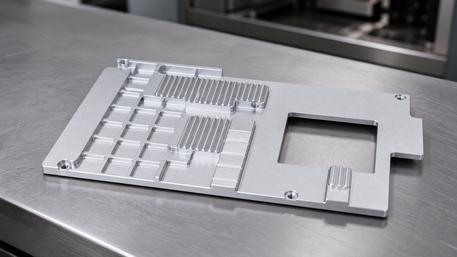 Revision tecnica de mecanizado CNC: Small-Batch Machining Review of an Aluminum Thin-Wall Guard Panel for Automated Custom
