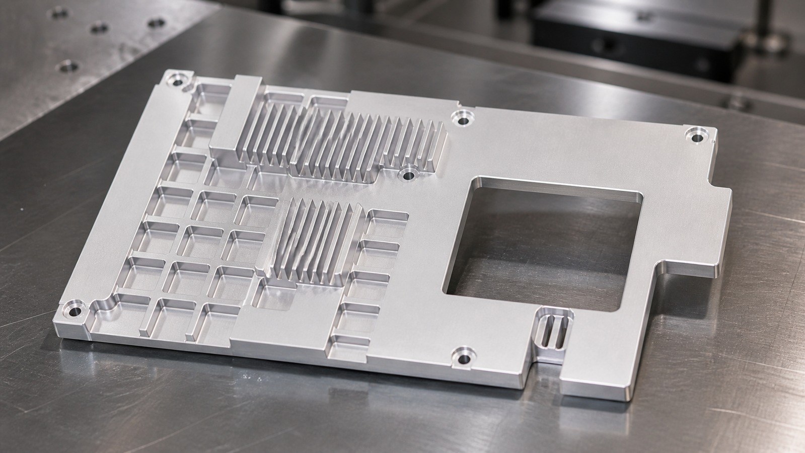 Revision tecnica de mecanizado CNC: Small-Batch Machining Review of an Aluminum Thin-Wall Guard Panel for Automated Custom