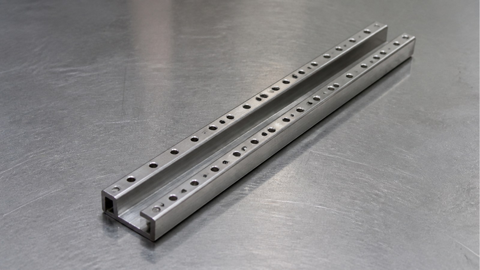 Revision tecnica de mecanizado CNC: Drawing-Based Manufacturing Plan for a U-Shaped Sheet-Metal Guide Channel in an Automation