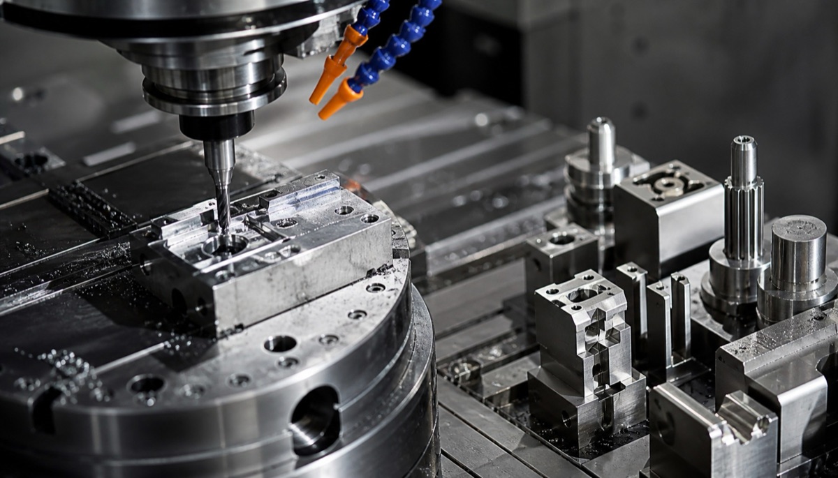 Mecanizado CNC de piezas de acero de precision antes del tratamiento termico