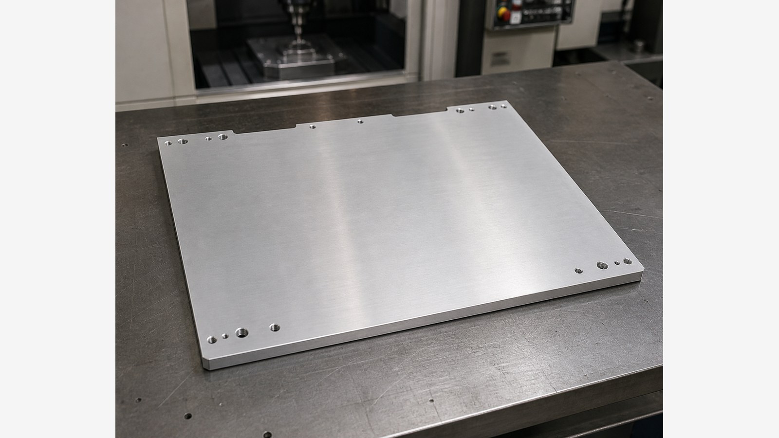 Revision tecnica de mecanizado CNC: CNC Machining Review of a Rectangular Load-Bearing Plate for Custom Automation Assembly