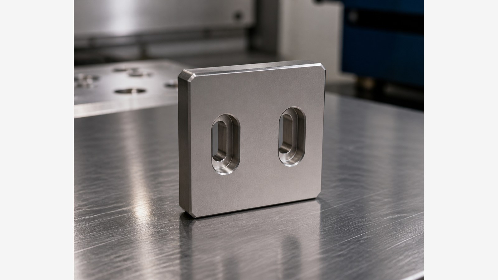Revision tecnica de mecanizado CNC: Machining Case of a Rectangular Transition Spacer Plate for Custom Automation Assembly