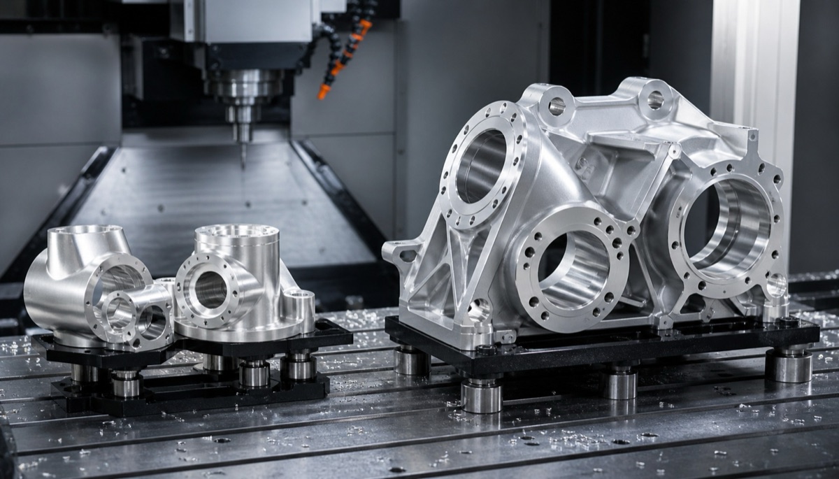 Carcasas de articulación robótica mecanizadas CNC para robots colaborativos e industriales