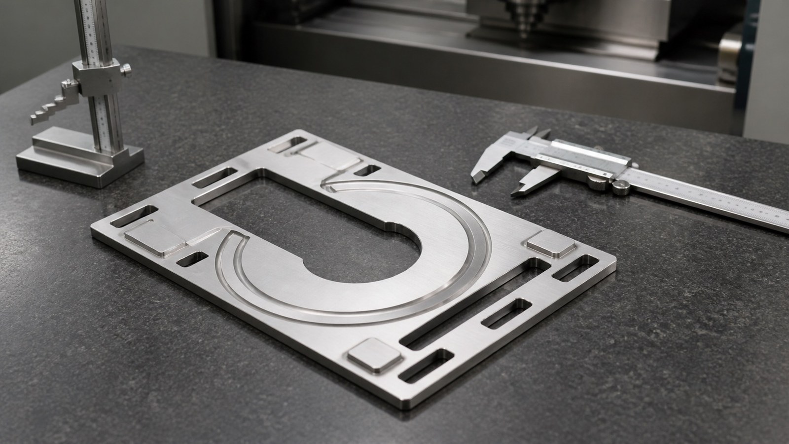 Revision tecnica de mecanizado CNC: Machining Case of a Thin-Sheet Tray Support for Automated Custom Assembly Equipment: Datum