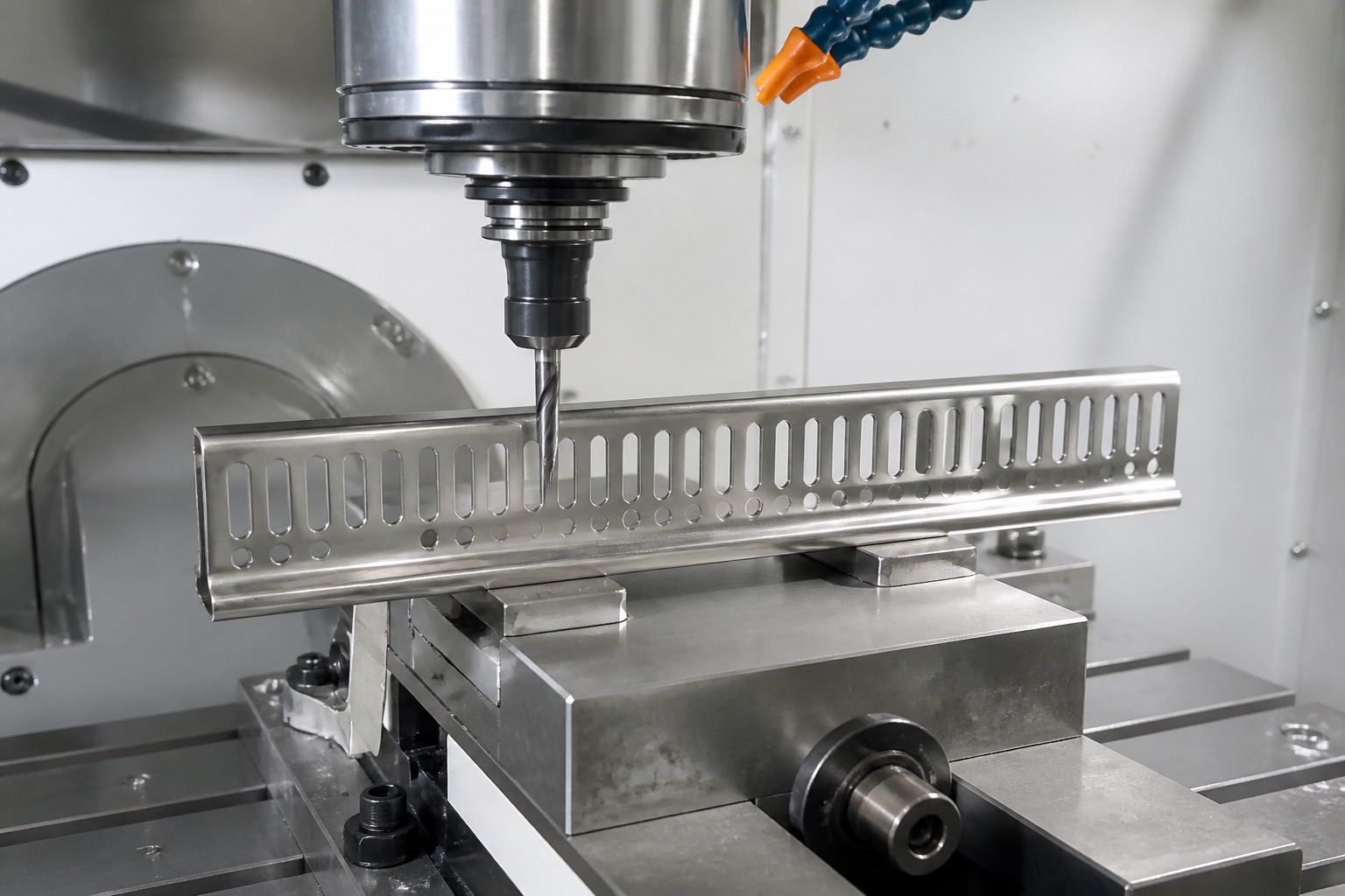 Mecanizado CNC de piezas para equipos de esterilización médica: rieles, soportes y bandejas