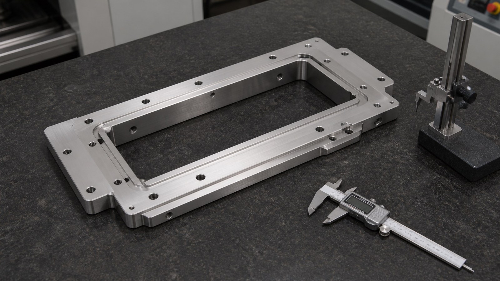 Revision tecnica de mecanizado CNC: Drawing-Based Prototyping of a Plate Adapter Flange for Non-Standard Automation Assembly