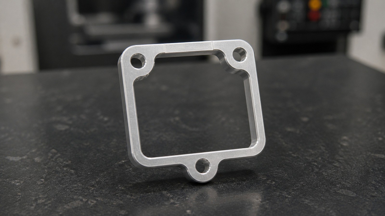 Revision tecnica de mecanizado CNC: Low-Volume Machining Review of a Square Mounting Frame for Custom Automation Assembly
