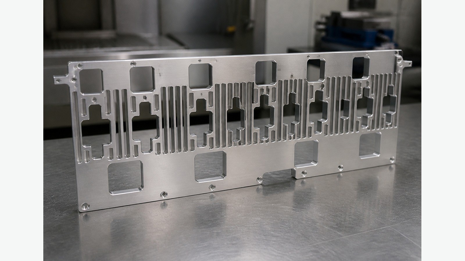 Mecanizado de disipadores de aluminio para modulos electronicos: referencias, ranuras y bordes
