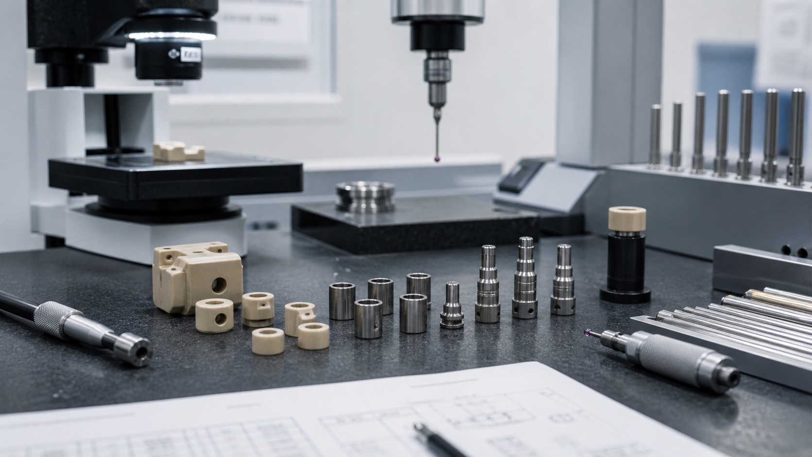Materiales y micro torneado