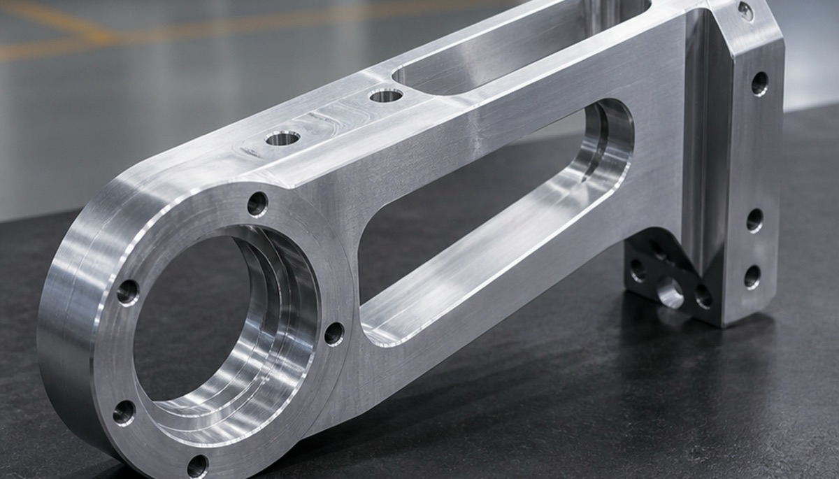 Pieza estructural CNC para pie y tobillo de robot con funciones de montaje