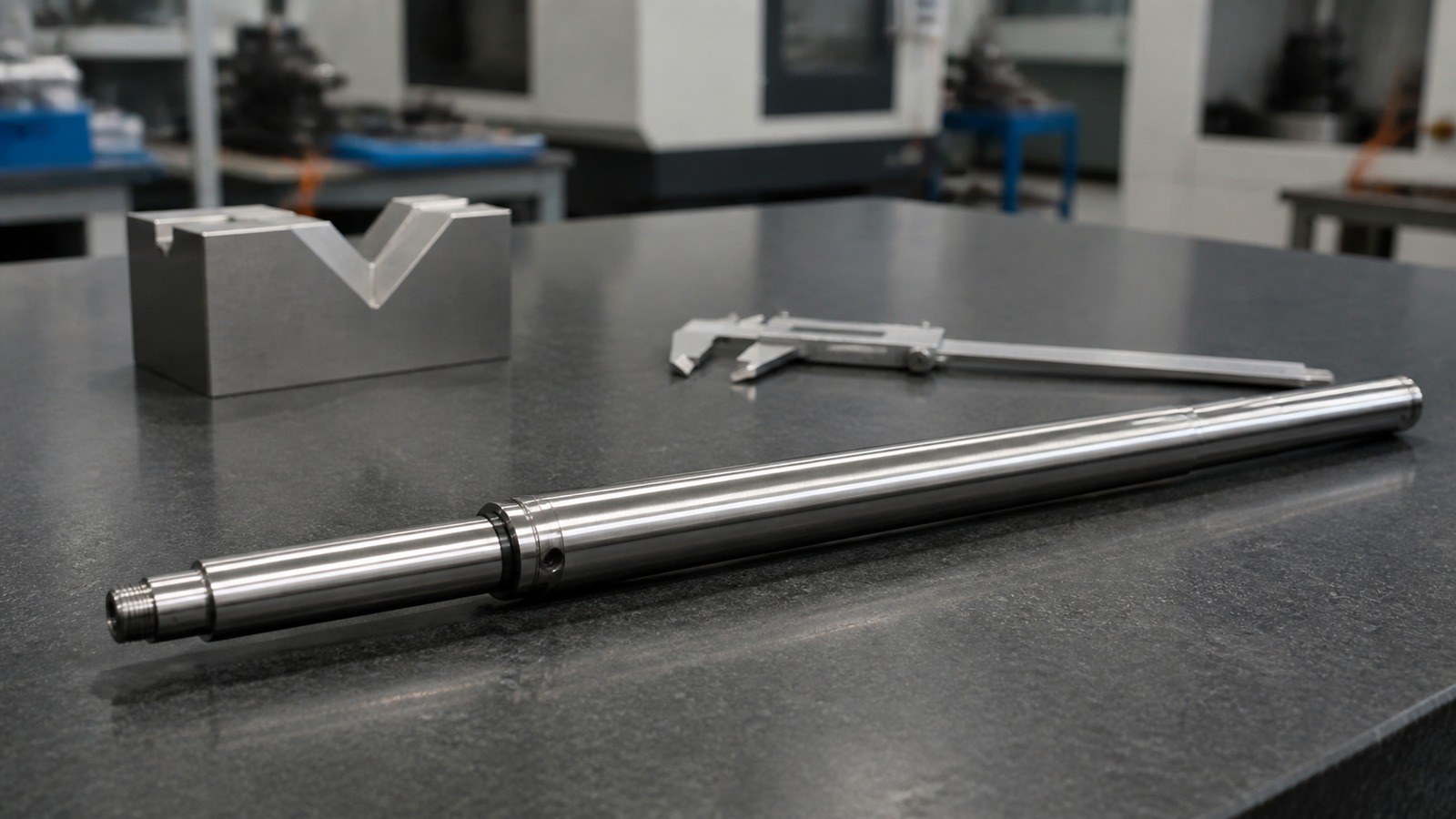Revision tecnica de mecanizado CNC: CNC Machining Review of a Long Sleeve Cylinder for Automated Custom Assembly Equipment: