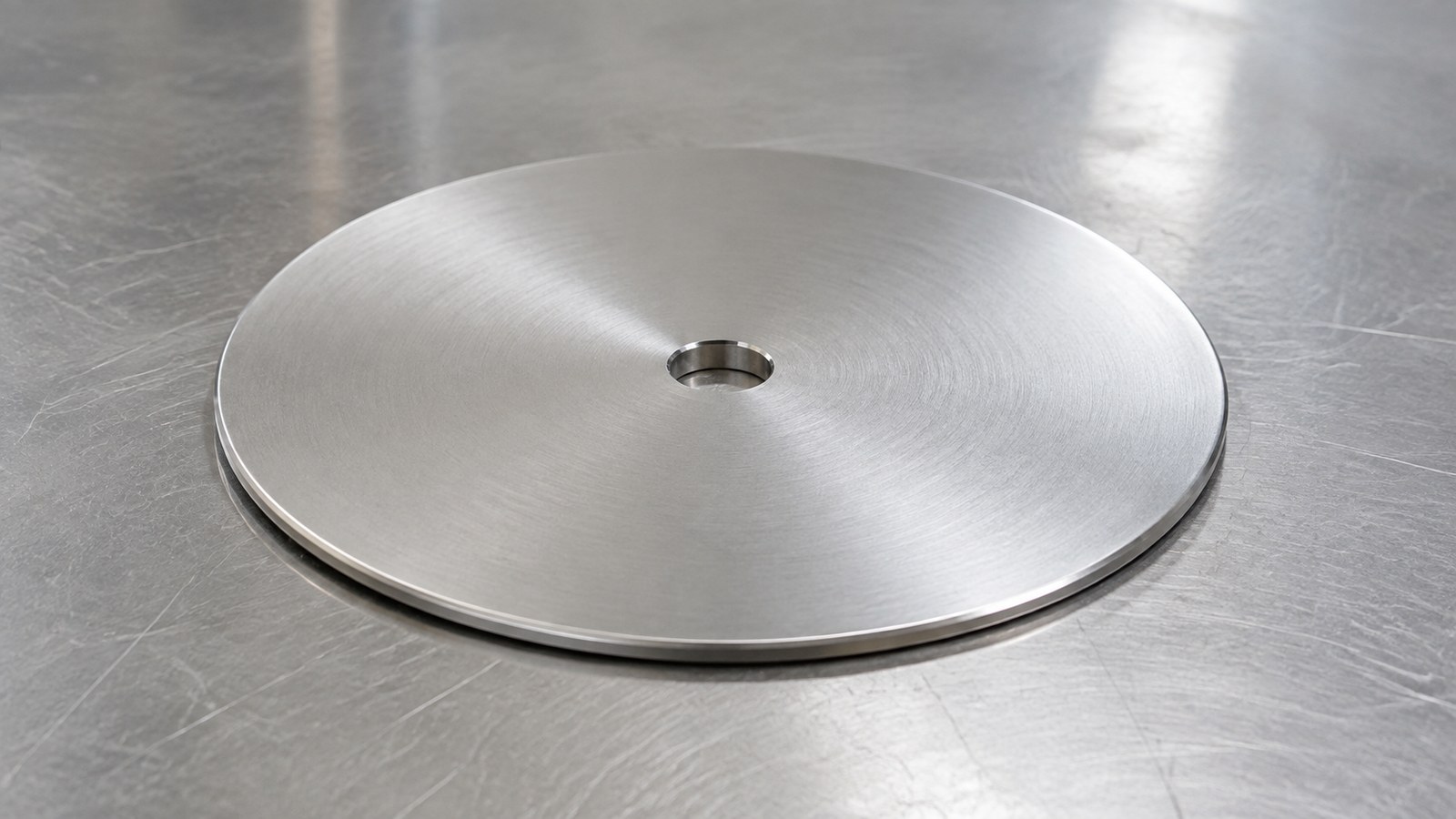 Revision tecnica de mecanizado CNC: Prototype Machining of a Round Thin Cover Plate for Custom Automation Assembly Equipment:
