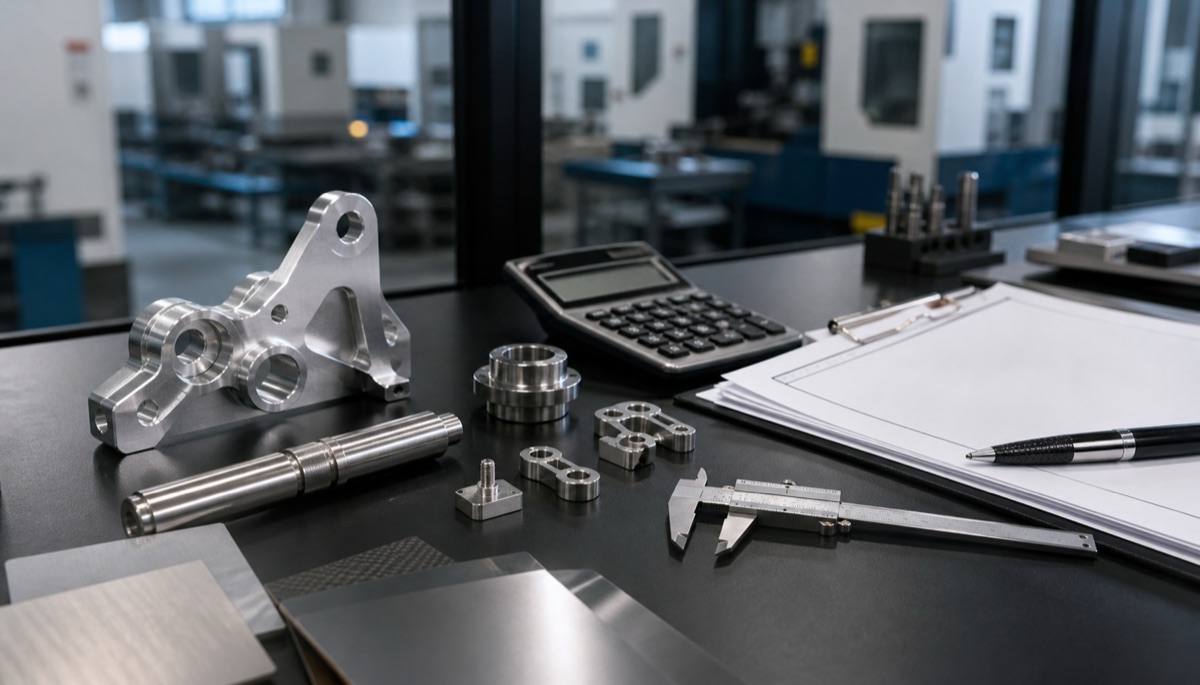 CNC de paredes de 1 mm para armazones de manos robóticas