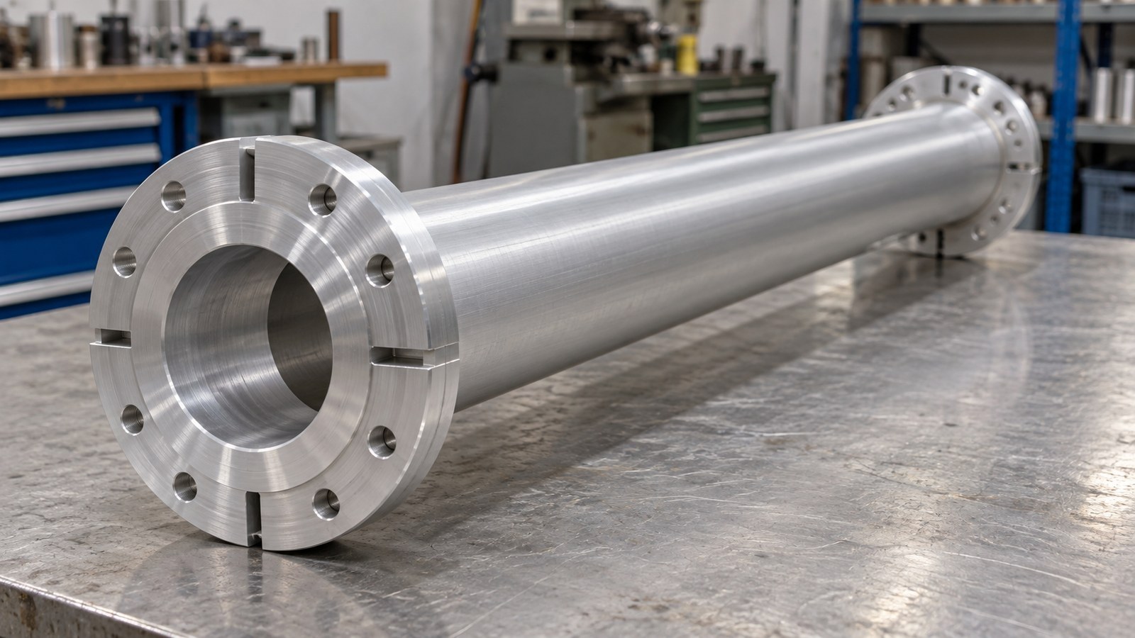 Revision tecnica de mecanizado CNC para una pieza de precision a medida