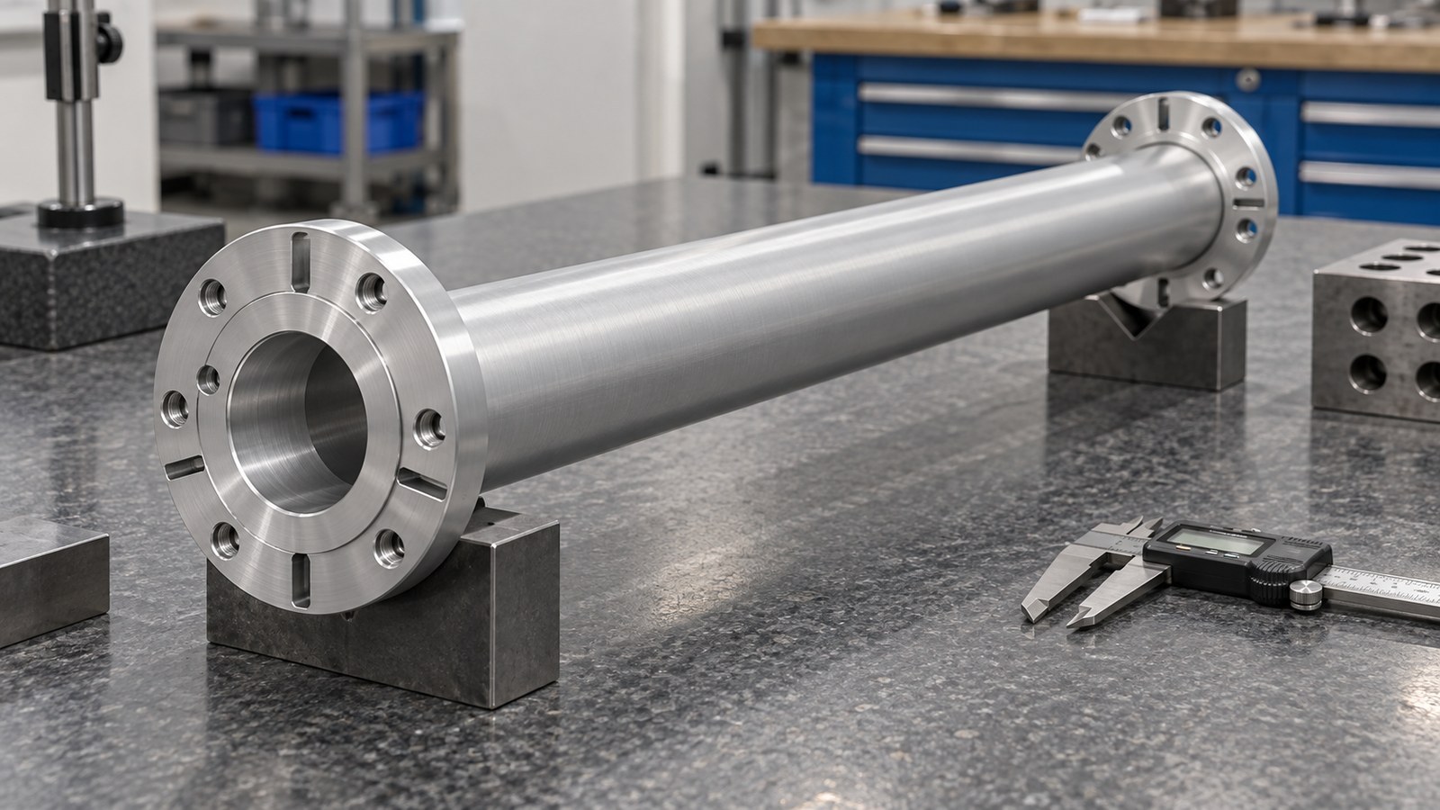 Revision tecnica de mecanizado CNC para una pieza de precision a medida