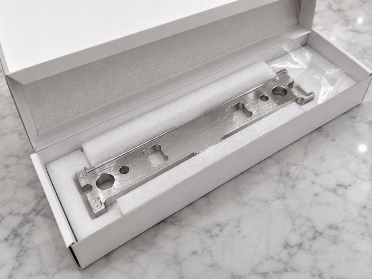 Embalaje de espuma con ranura larga para el protector